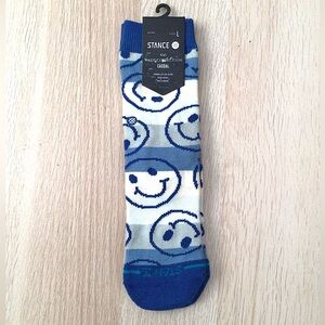 Stance Smiley Face Kids Crew Socks